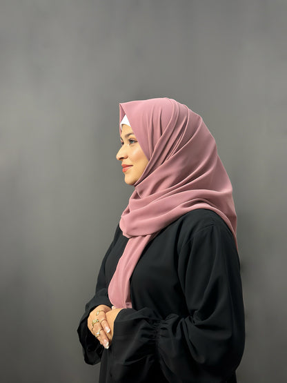 LUXE GEORGETTE- DUSTY PINK