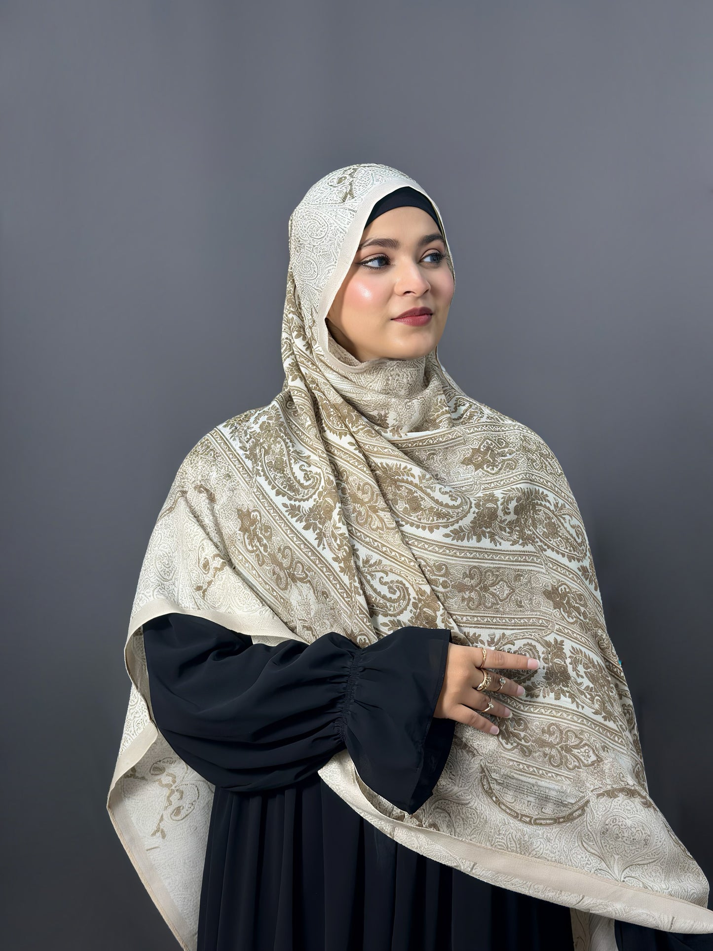 PASHMINA- KHAKI