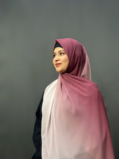 OMBRE GEORGETTE- GRADIENT