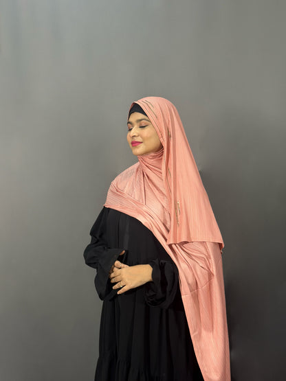 DIAMOND RIBBED JERSEY HIJAB