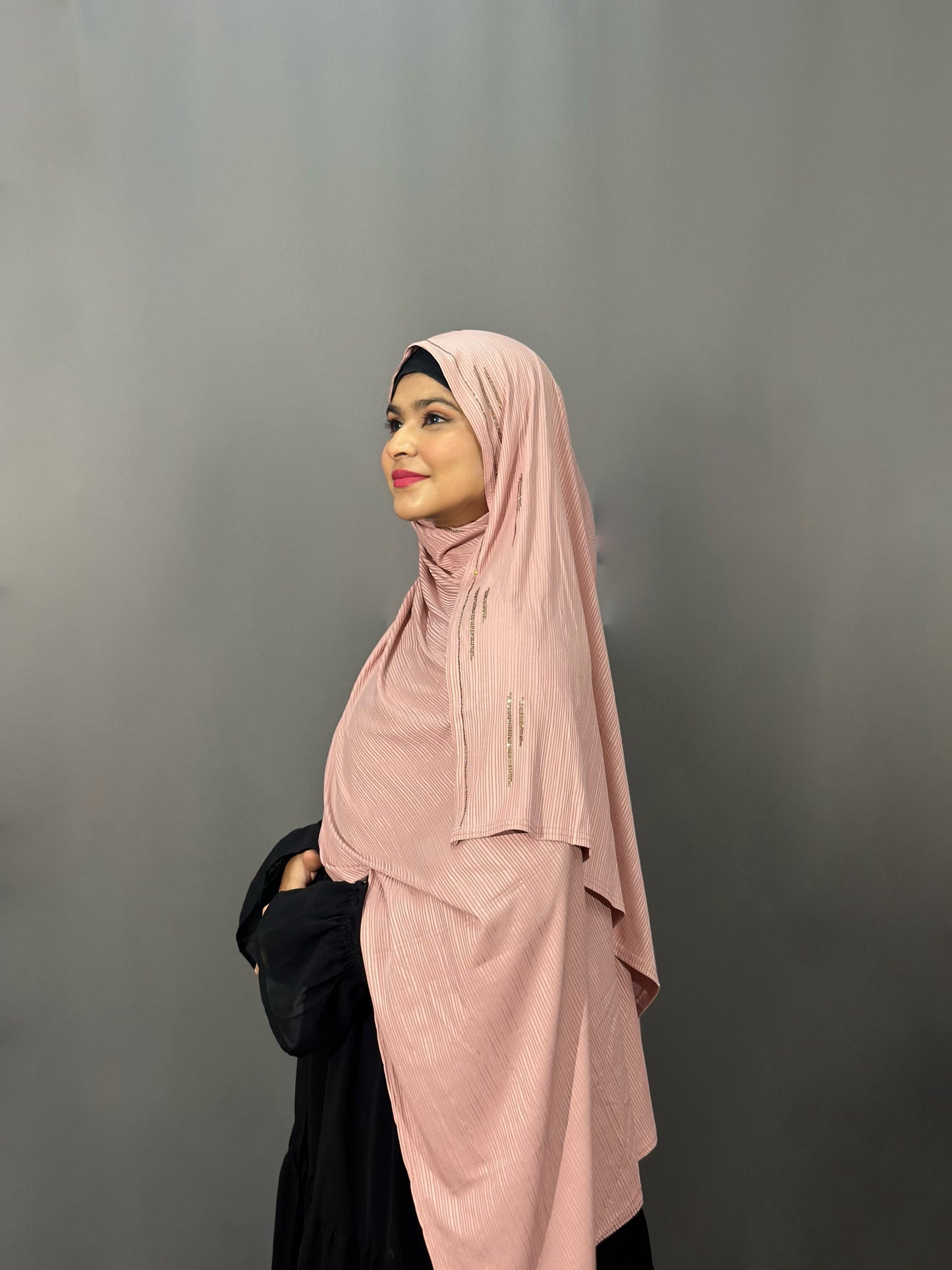 DIAMOND RIBBED JERSEY HIJAB