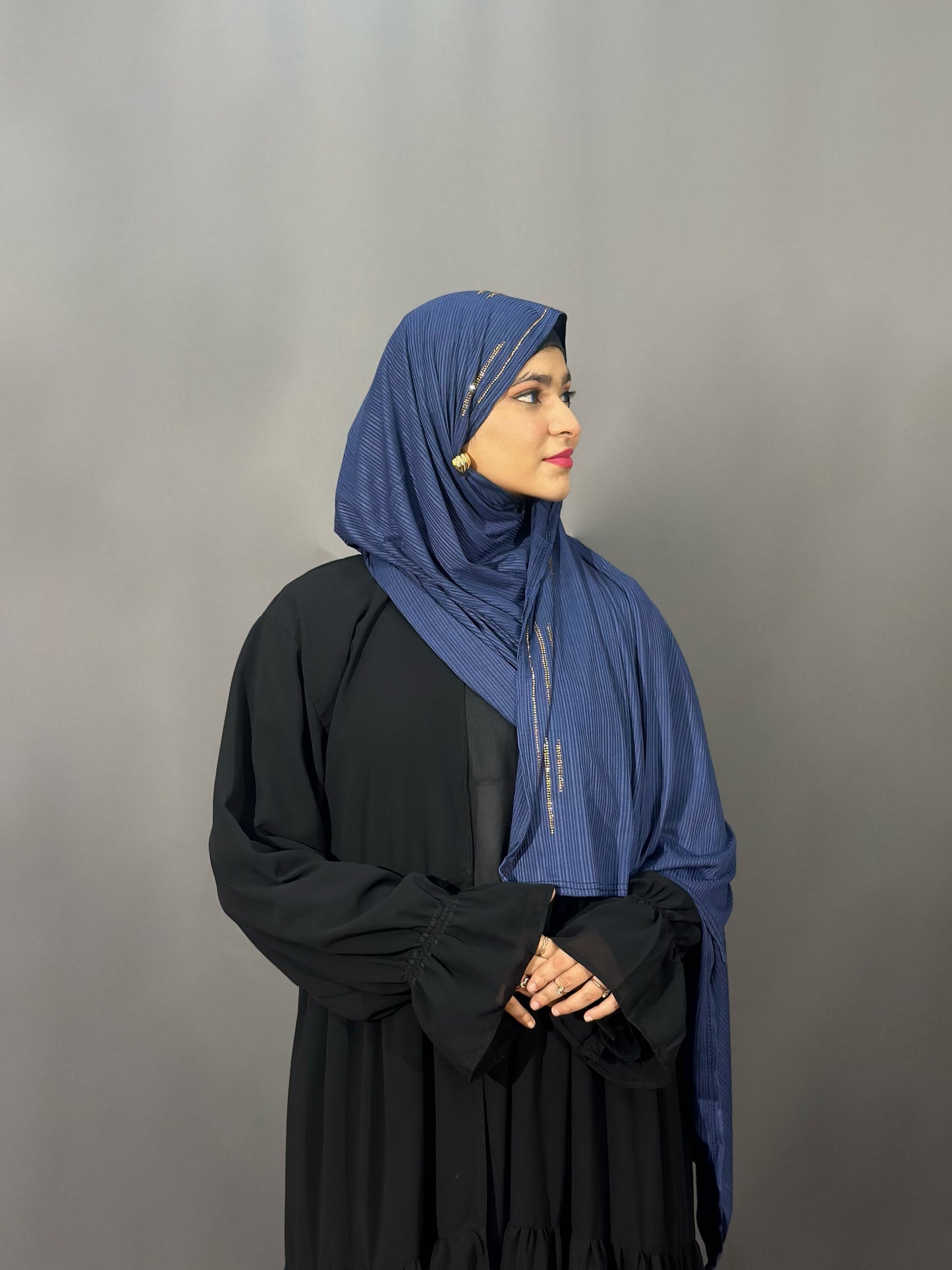 DIAMOND RIBBED JERSEY HIJAB