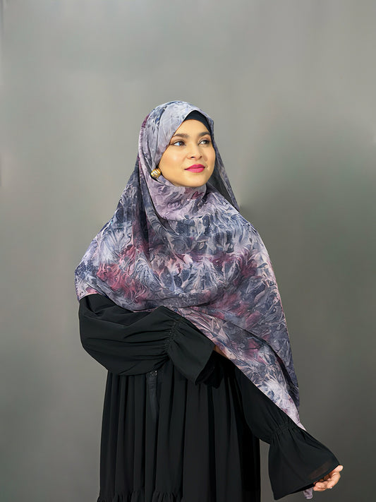 TIE DIE CHIFFON- MARBLE