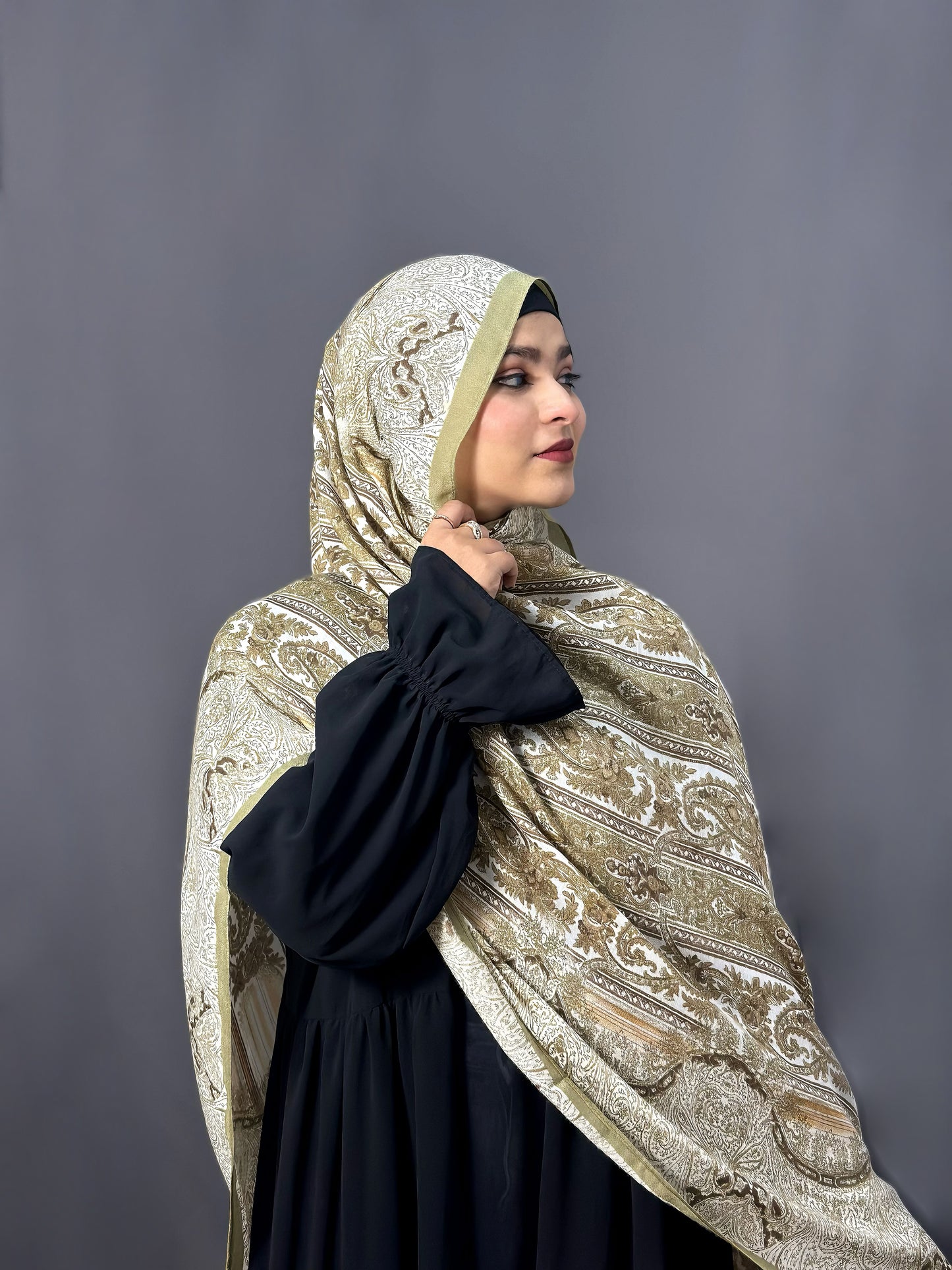 PASHMINA- OLIVE