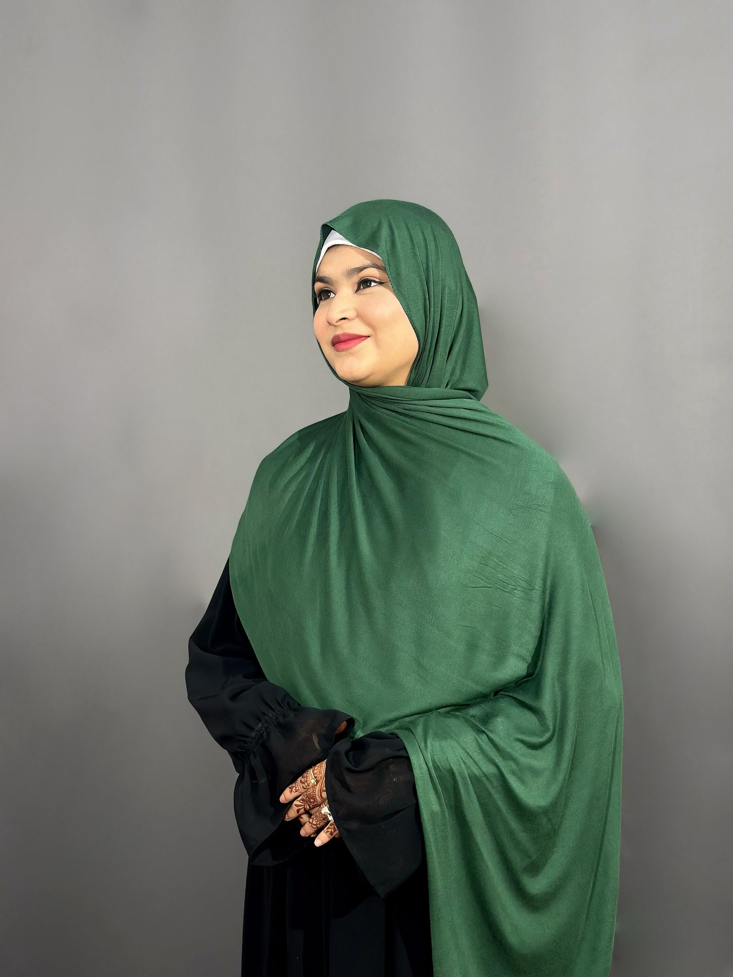 BAMBOO JERSEY HIJAB- GREEN