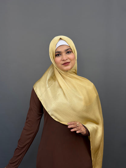 MUNA SATIN HIJAB- SUNLIT