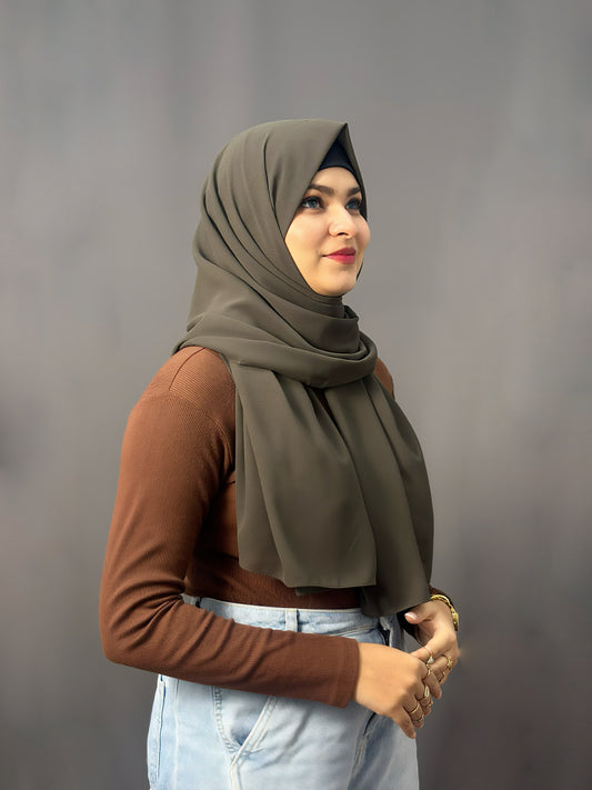 LUXE GEORGETTE- ASH