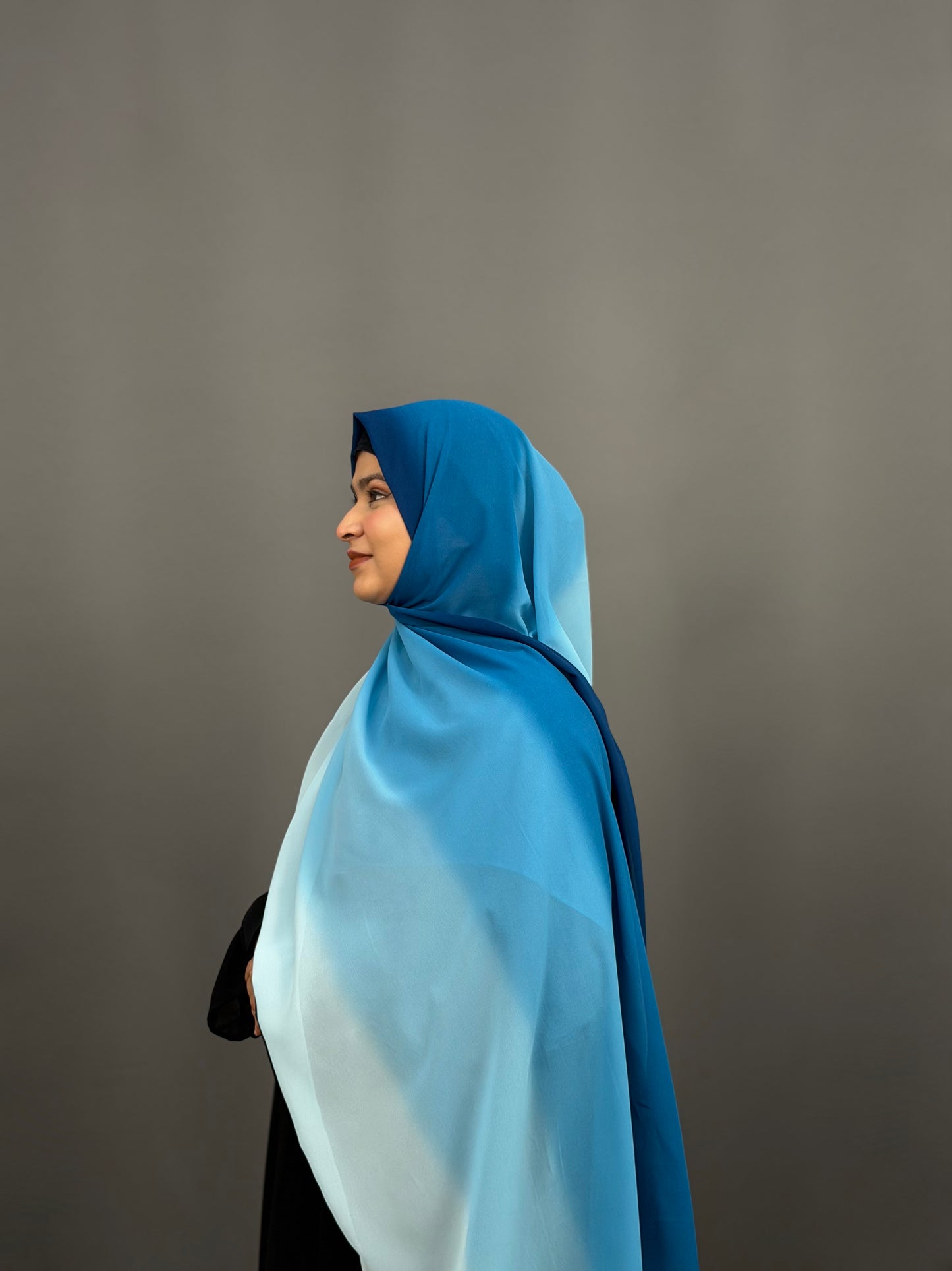 OMBRE GEORGETTE- SKY