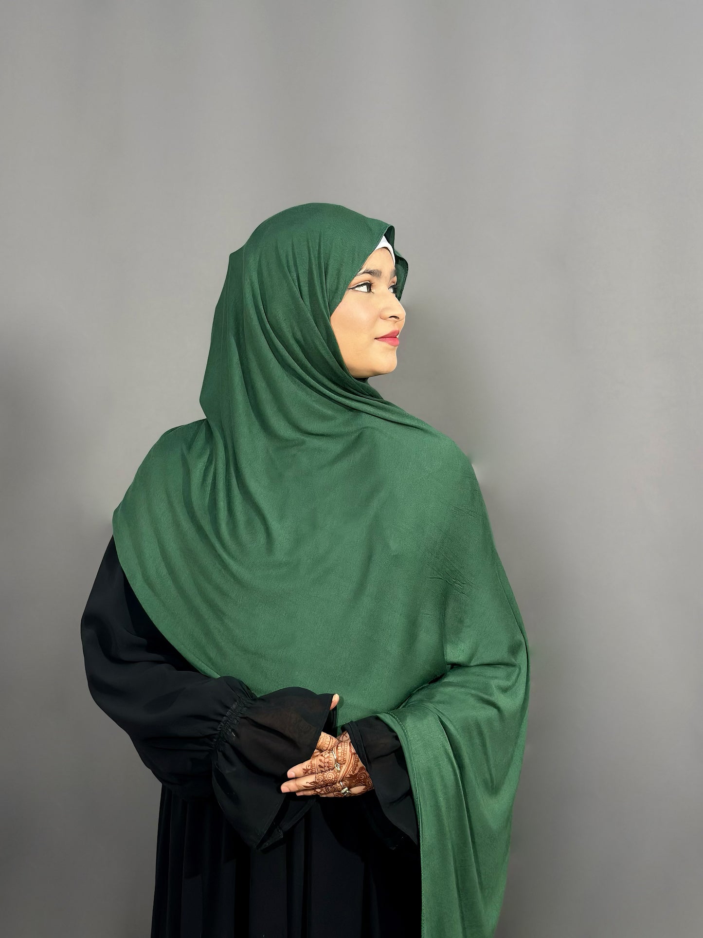 BAMBOO JERSEY HIJAB- GREEN