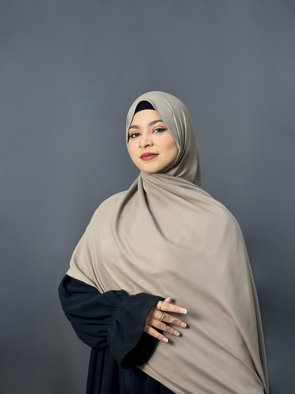 MODAL HIJAB- KHAKI