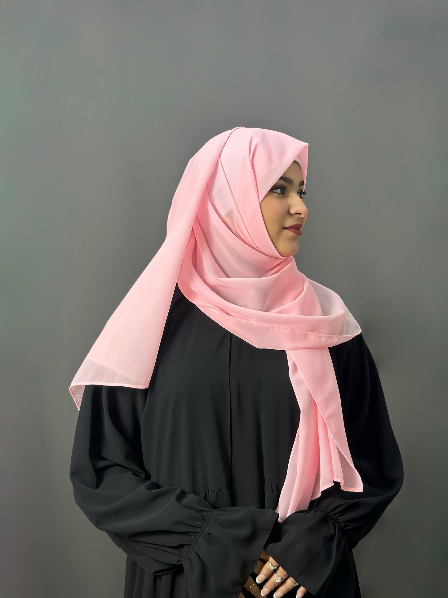 CHIFFON- BABY PINK