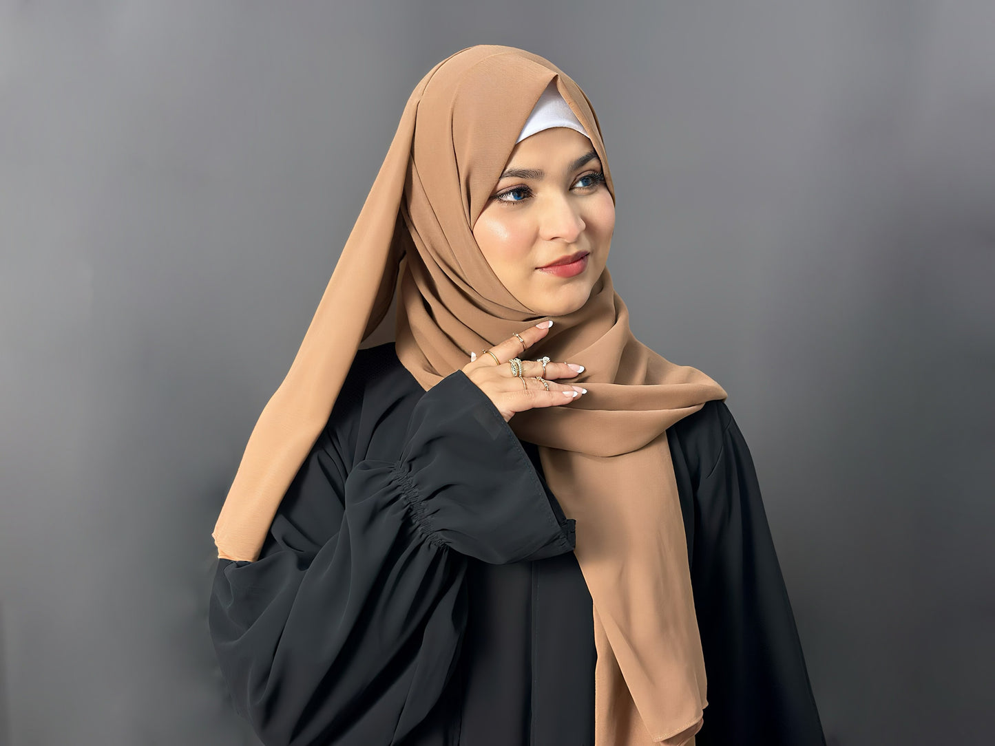 LUXE GEORGETTE - BROWINE