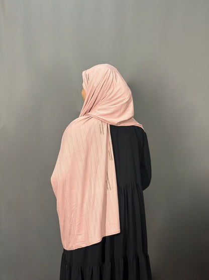 DIAMOND RIBBED JERSEY HIJAB