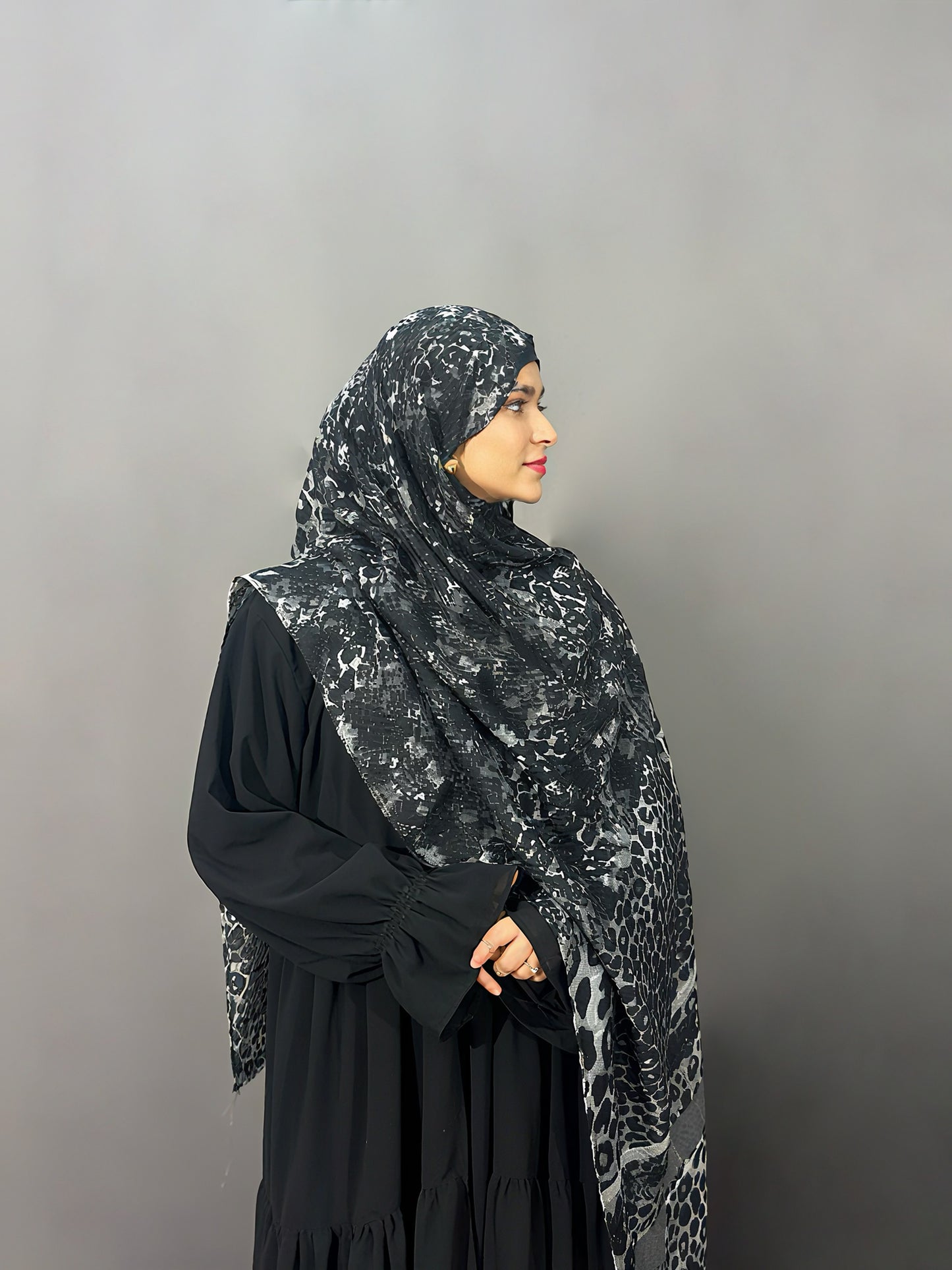 CHEETAH PRINT- BLACK