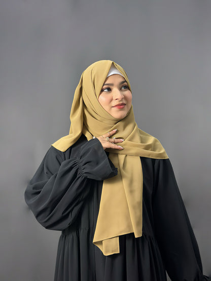 LUXE GEORGETTE- BEIGE