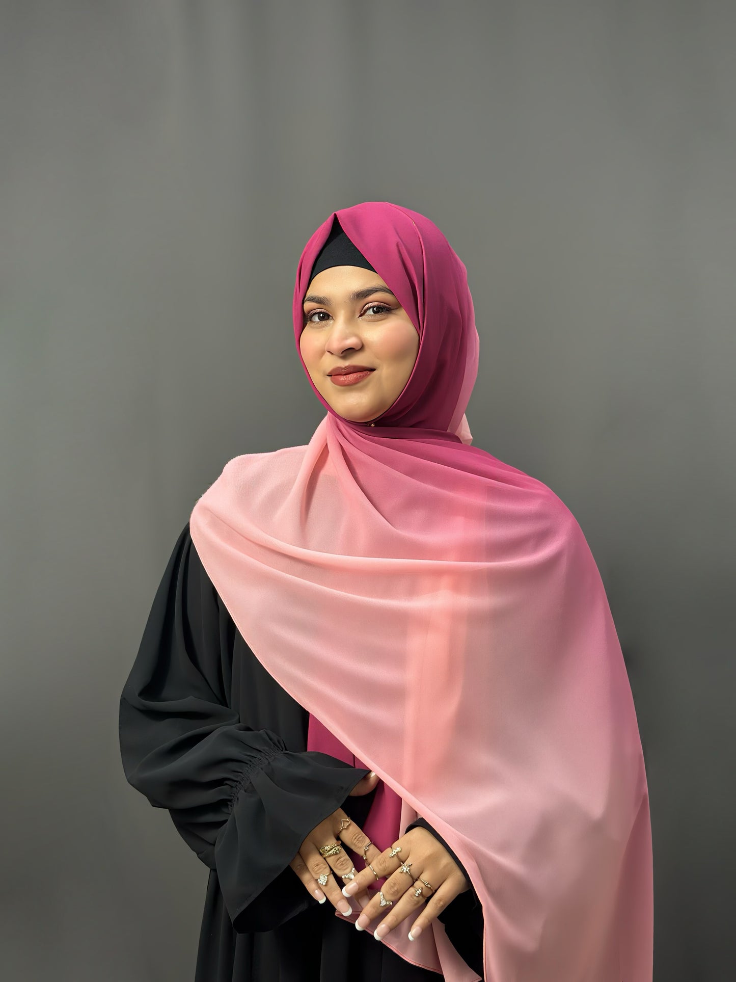 OMBRE GEORGETTE- MAUVE