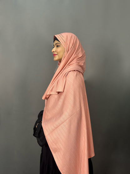 DIAMOND RIBBED JERSEY HIJAB