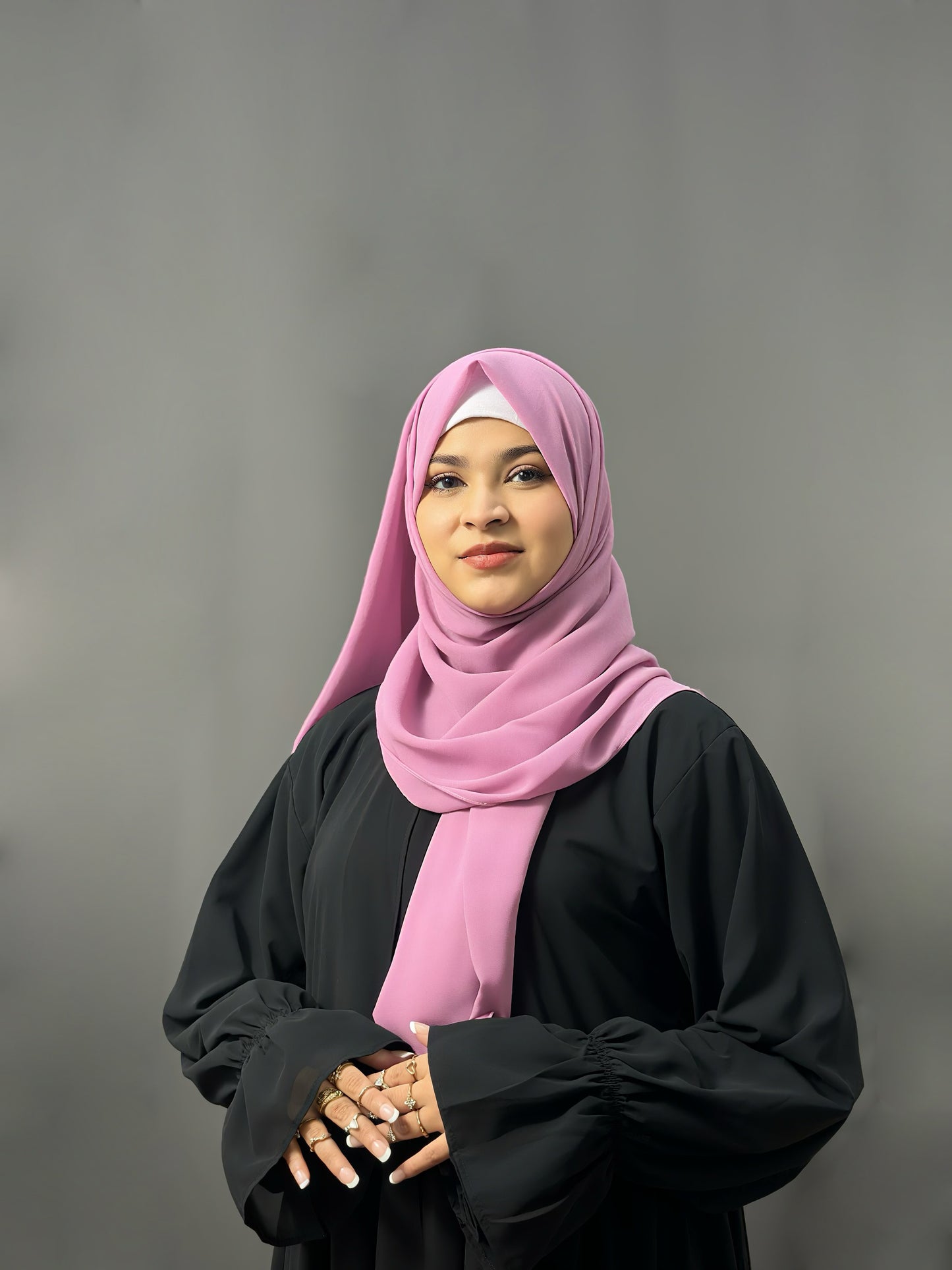 CHIFFON- MAUVE PINK