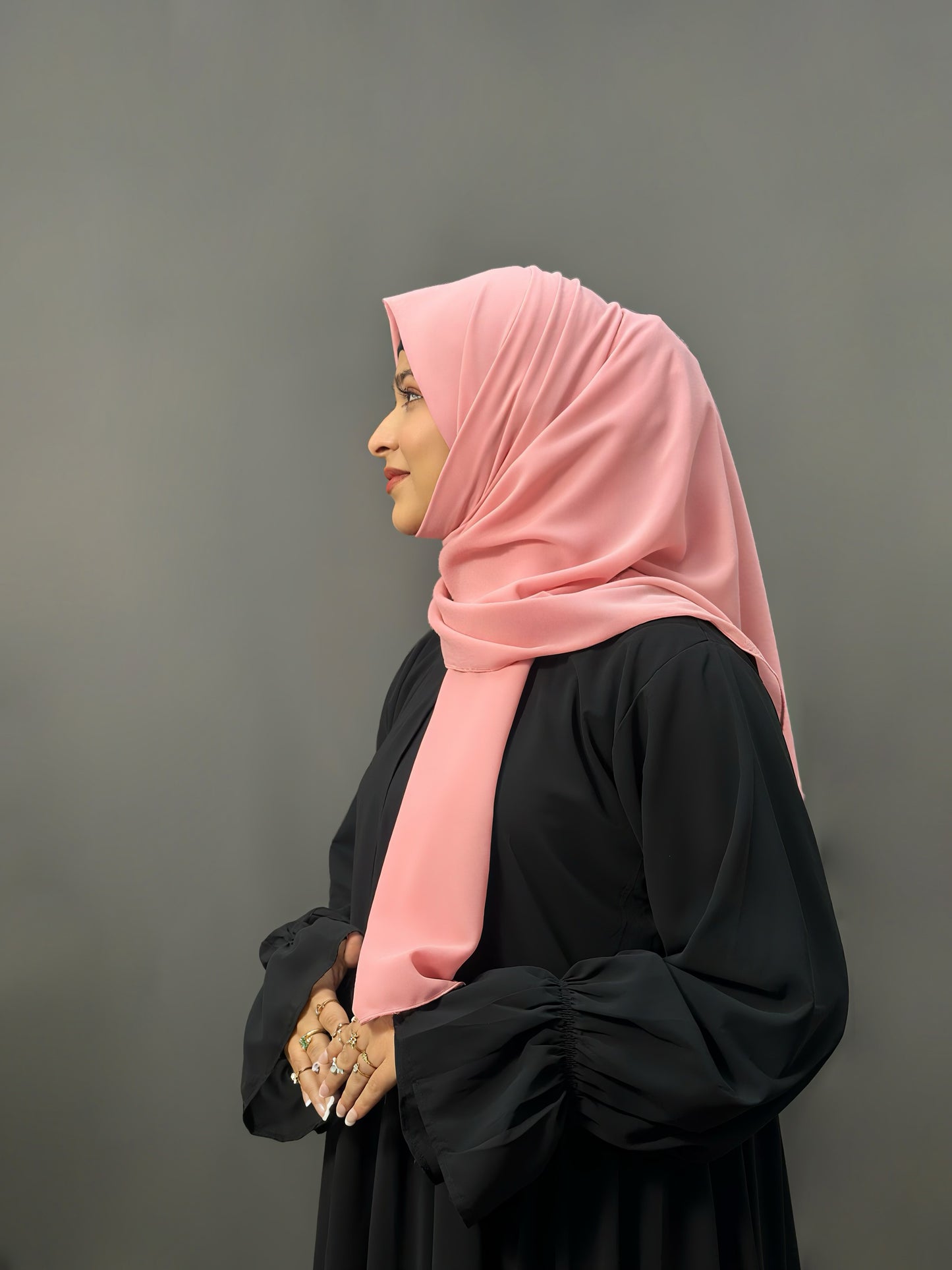 LUXE GEORGETTE- ROSE PINK