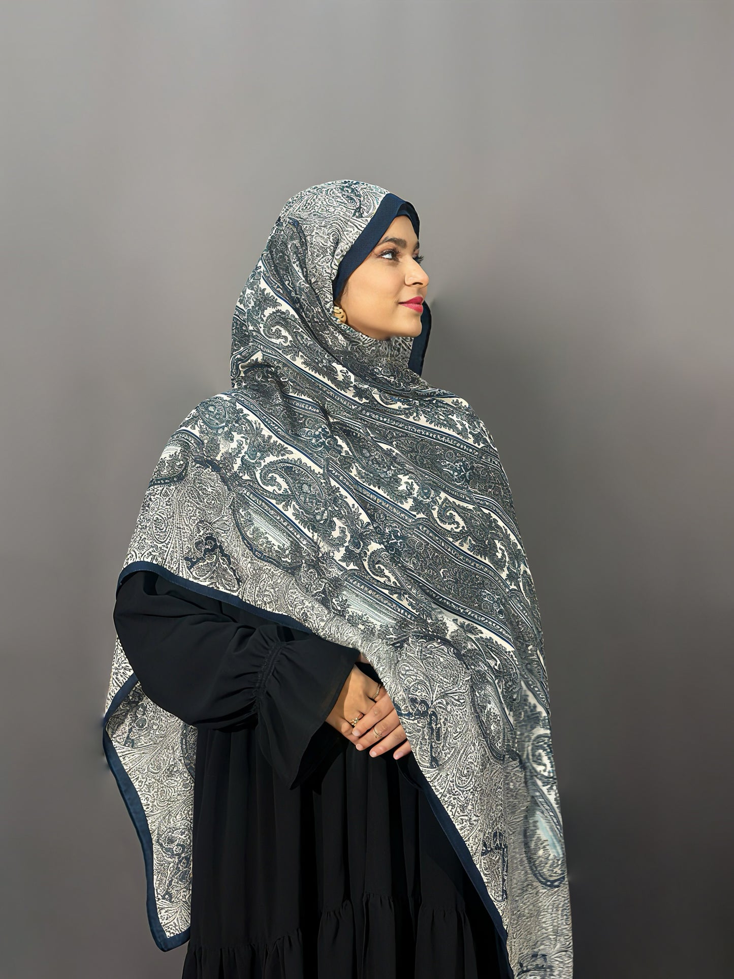PASHMINA- DEEP BLUISH