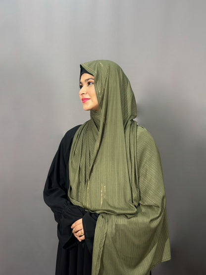 DIAMOND RIBBED JERSEY HIJAB