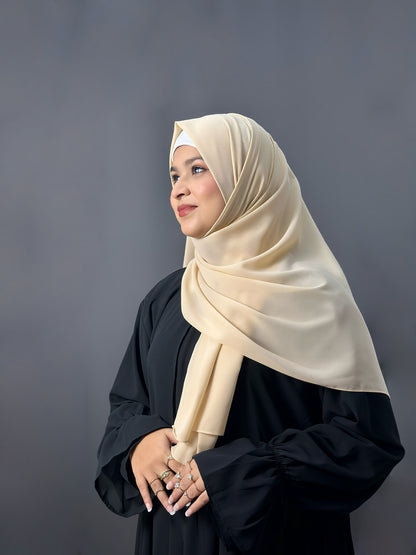LUXE GEORGETTE- LIGHT NUDE