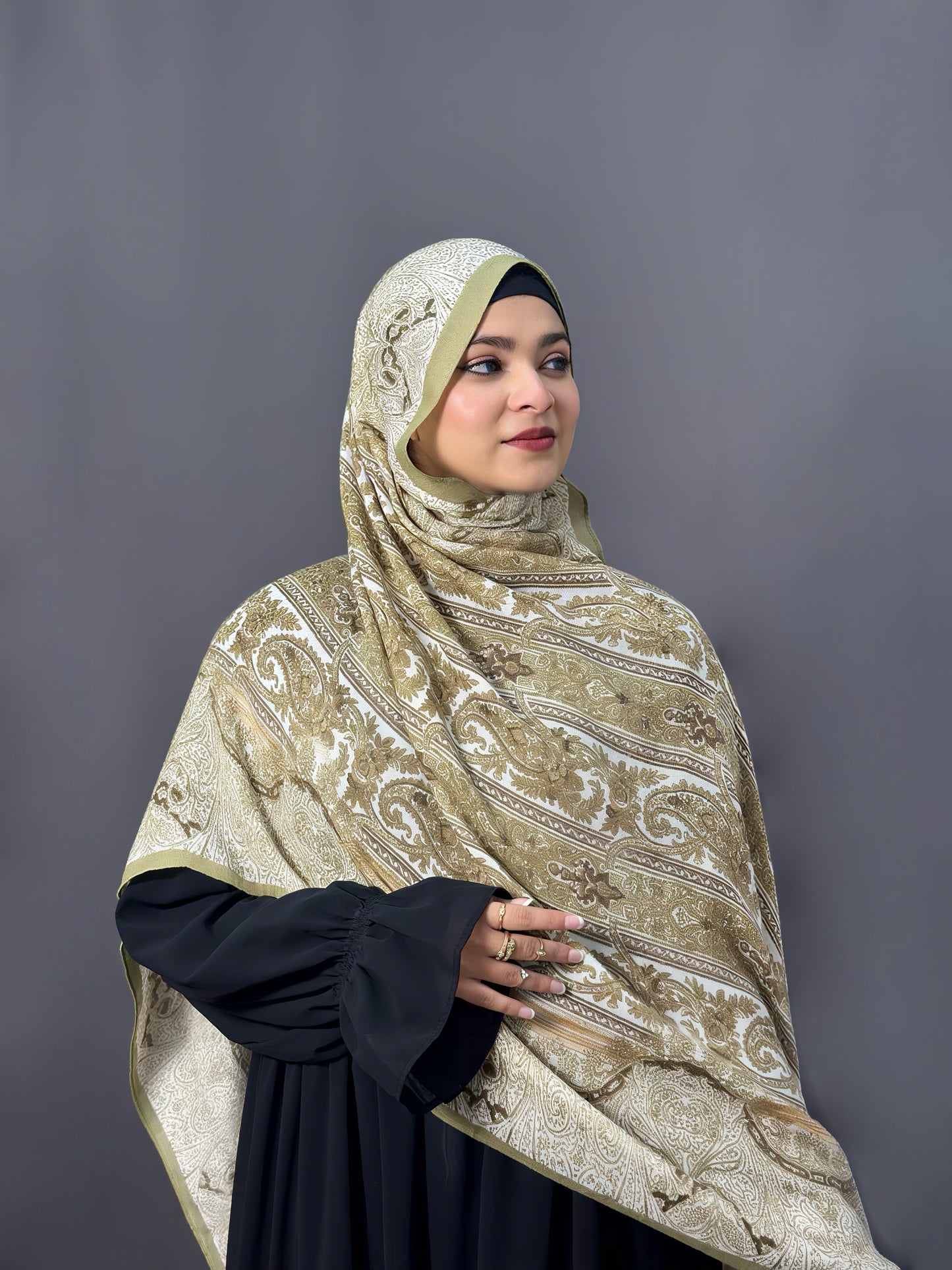 PASHMINA- OLIVE