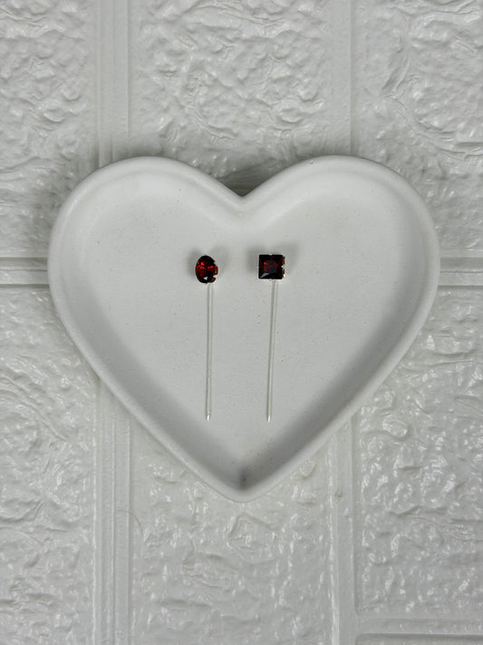 STRAIGHT DIAMOND PIN (PACK OF 2)