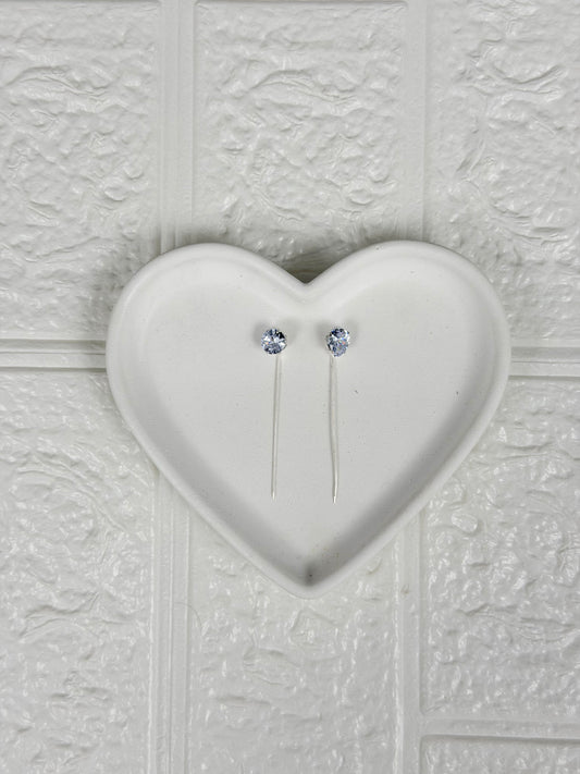 STRAIGHT DIAMOND PIN(PACK OF 2)