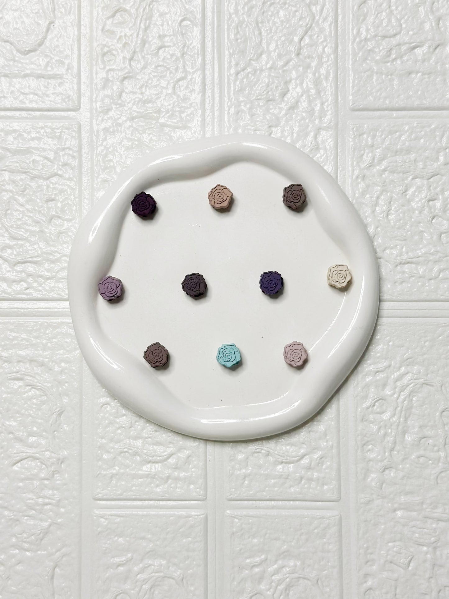FLOWER MAGNETIC PIN(Pack of 10)