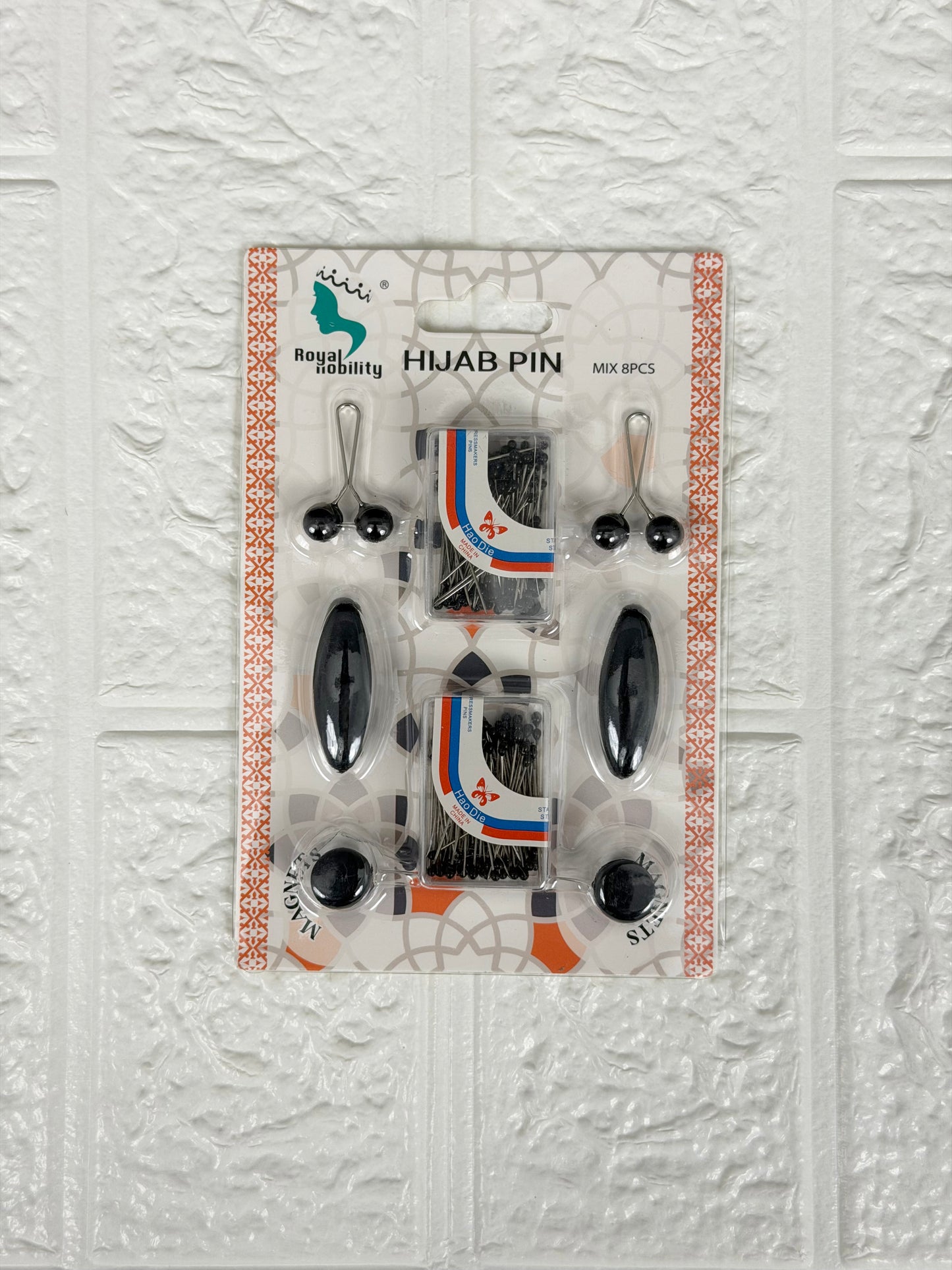 ALL- IN- ONE BLACK PIN SET