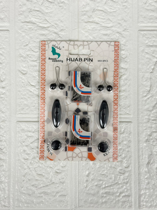 ALL- IN- ONE BLACK PIN SET