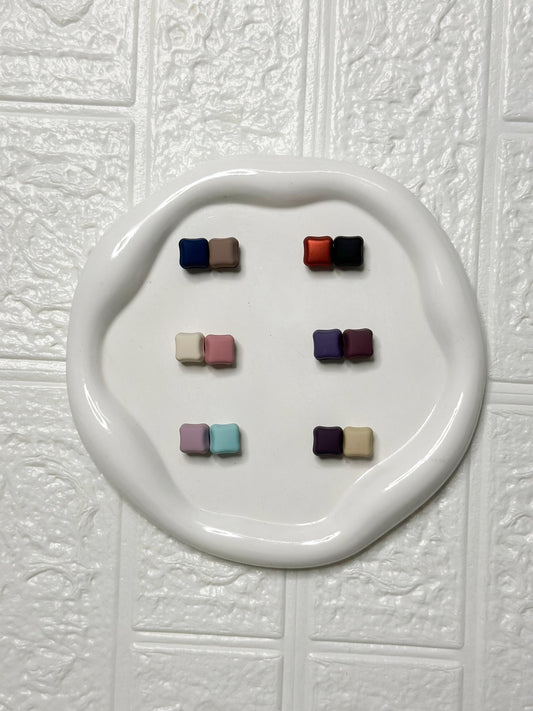 SQUARE MAGNETIC PIN(Pack of 12)