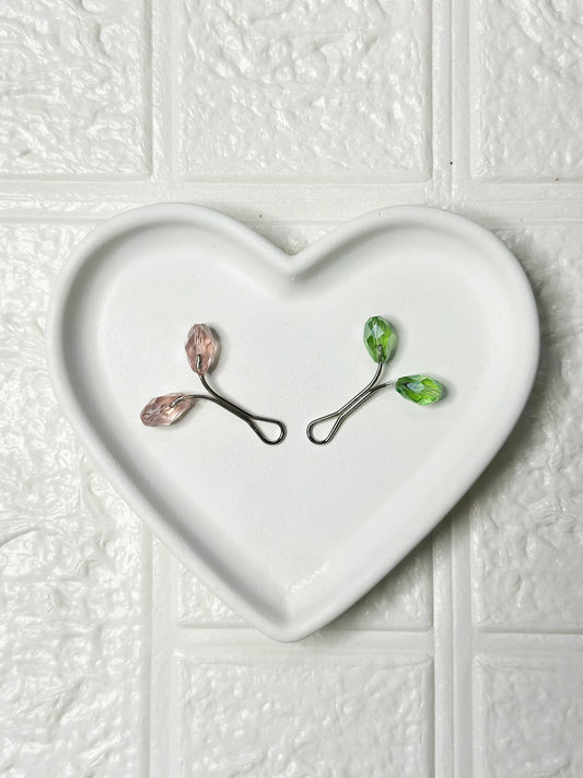 CLEAR LOOP PIN- ROSELEAF(Pack of 2)