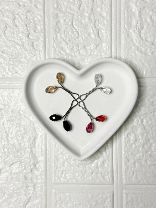CLEAR LOOP PIN- CLASSIC(Pack of 4)